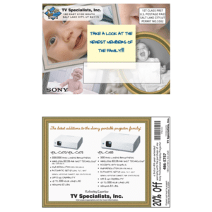 Print: Sony Direct Mail Piece