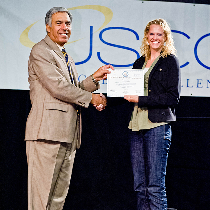 I earned a full-ride scholarship to the US Cyber Security Bootcamp...