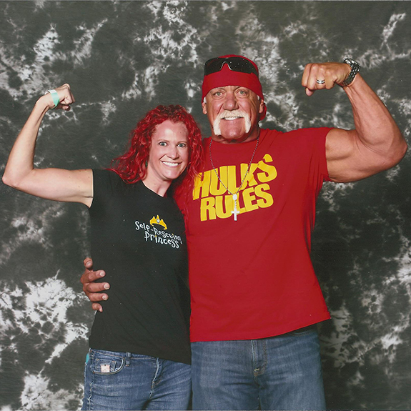 I've worked with or near some well-known people...