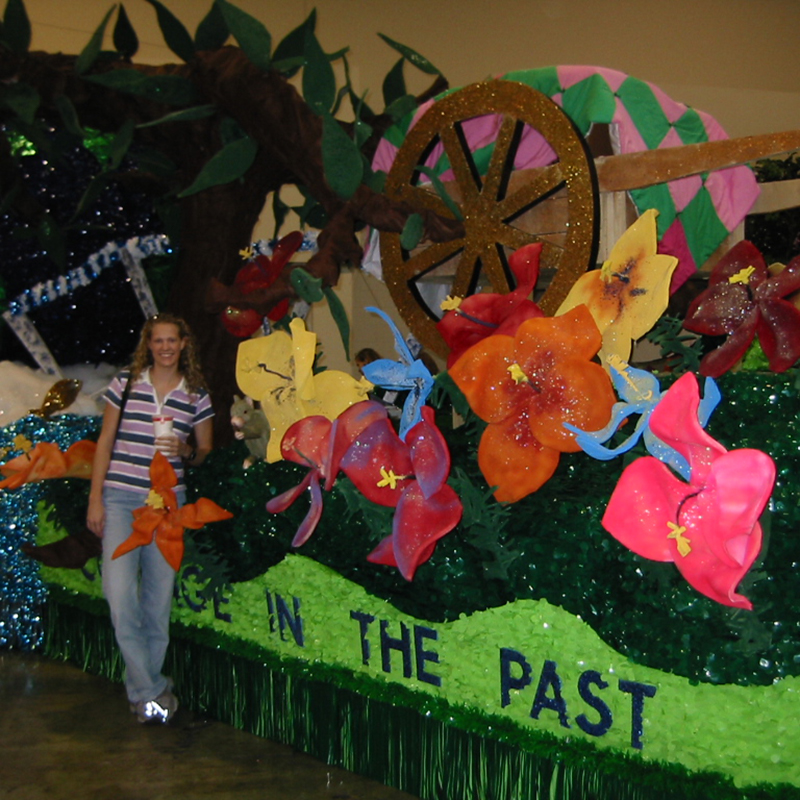 I once helped design and build a parade float...